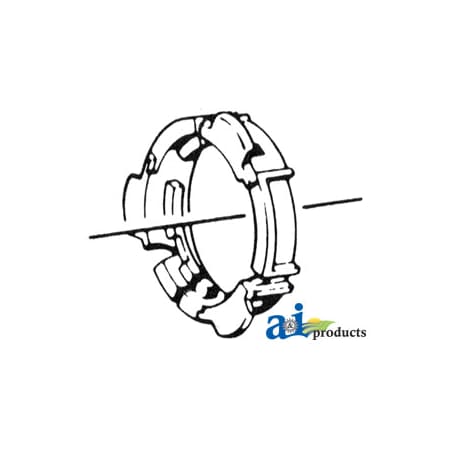 A & I Products Shield Bearing, 80 WWE Series 8 x8 x1 A-W172715
